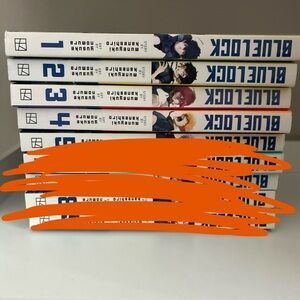 Blue Lock manga volumes 1-4